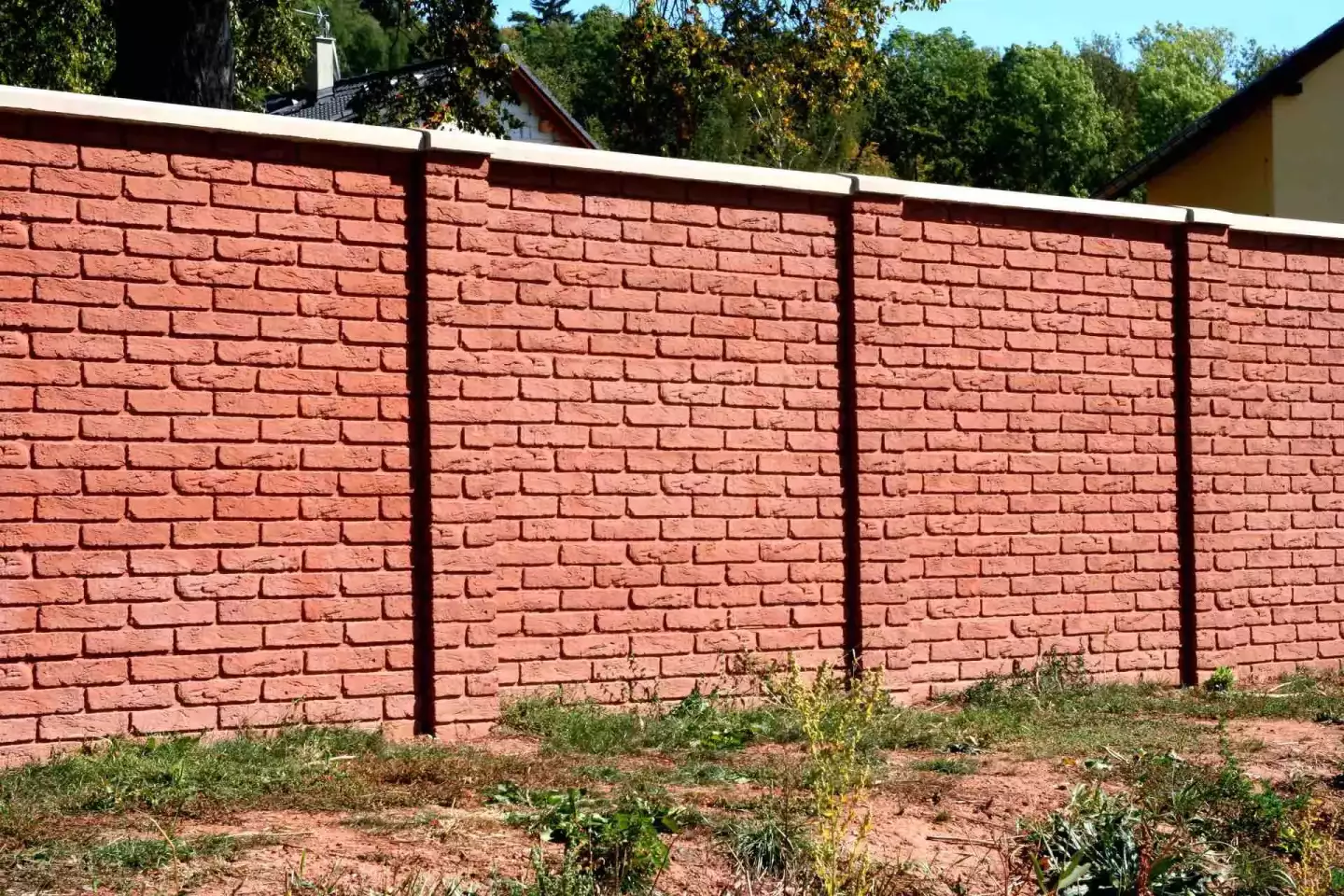 Cihlový betonový plot | OBR CIHLA 4500 | MAGICRETE
